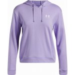 Under Armour UA Rival Terry Hoodie-PPL Fialová – Zboží Dáma