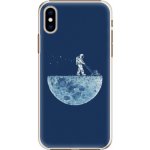 Pouzdro iSaprio - Moon 01 - iPhone XS – Zboží Mobilmania