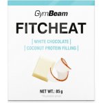 Gymbeam Proteinová čokoláda Fitcheat bílá čokoláda kokos 80 g – Hledejceny.cz