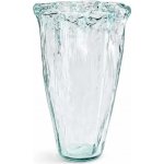 Váza z recyklovaného skla PANDORA AUTHENTIC, průhledná 19x30cm – Hledejceny.cz