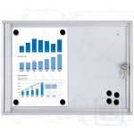 A-Z Reklama CZ Scritto Economy informační vitrína interiérová SCXS 2 x A4 – Zboží Dáma