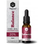 Happease Balance CBD Olej Strawberry Field 20 % CBD 2000 mg 10 ml – Sleviste.cz
