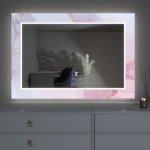 Artalo LED zrcadlo s dekorem D8 50 x 50 cm – Hledejceny.cz