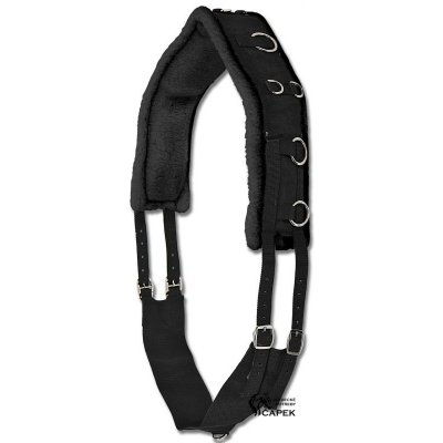 Waldhausen Lonžovací obřišník SOFT Černá – Sleviste.cz