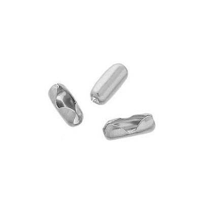 Šperky4U komponenty - zapínání na kuličkový řetízek tl. 2,4 mm - OK1014-024