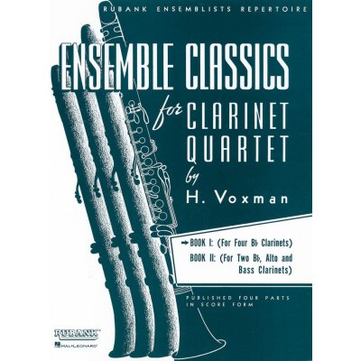 Ensemble Classics for Clarinet Quartet / 14 skladeb pro čtyři klarinety
