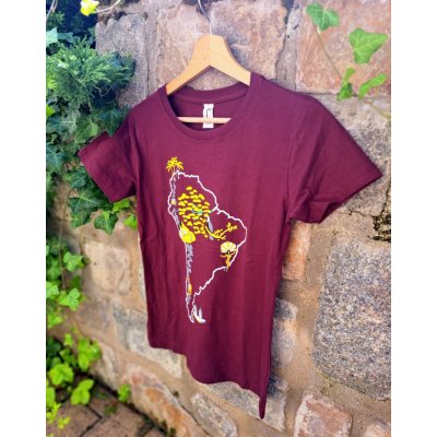 Tričko CK doJižníAmeriky.cz Vínová – Zboží Dáma