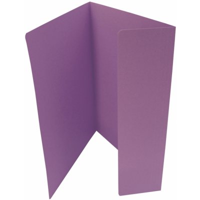 HIT Office A4 Papírové desky s jednou chlopní fialové 100 ks – Zboží Mobilmania
