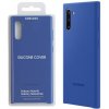 Pouzdro a kryt na mobilní telefon Samsung Samsung Silicone Cover Galaxy Note10 Blue EF-PN970TLEGWW