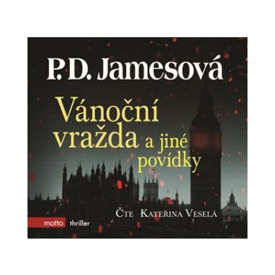 CD Vánoční vražda a jiné povídky - P.D. Jamesová – Zboží Mobilmania