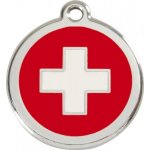 Red Dingo Známka švýcarský kříž S 20mm – Hledejceny.cz
