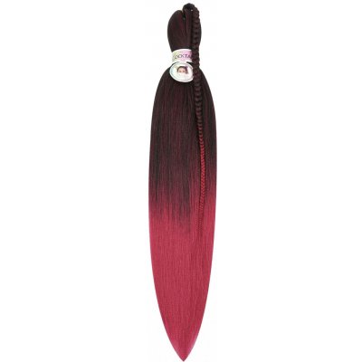 100% EZ Kanekalon 2-103 BLACK/MAGENTA – Sleviste.cz