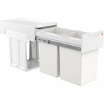 Hailo Vestavný odpadkový koš TANDEM 3666-00 – Zboží Dáma