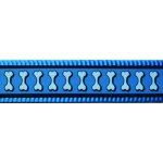 Red Dingo vodítko přepínací Bones reflexní – Zboží Dáma