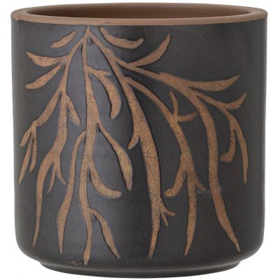 Terakotový květináč Dres Brown 16 cm Bloomingville – Hledejceny.cz