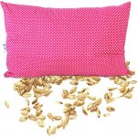 GADEO nahřívací špaldový polštářek LITTLE DOTS fuchsia 18x28 cm – Sleviste.cz