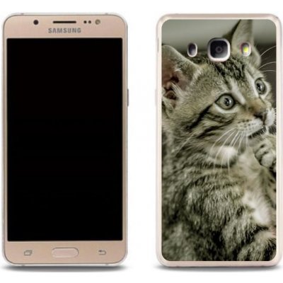 Pouzdro mmCase gelové Samsung Galaxy J5 (2016) - roztomilá kočka