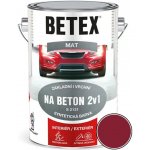 Betex 2v1 na beton S2131 5 kg červenohnědá – Hledejceny.cz