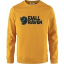 Fjällräven mikina Logo Sweater M Mustard Yellow