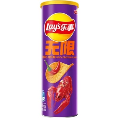 Lay's Lay‘s Stax Spicy Crayfish CHN 90 g – Zbozi.Blesk.cz