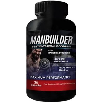 ManBuilder Testosterone Booster kapsle 30 kapslí