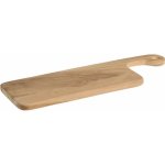 Excellent Houseware Dlouhá teaková deska Moure 40x13 cm – Sleviste.cz