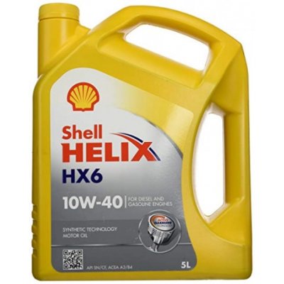 Shell Helix HX6 5W-40 5 l