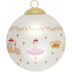 GREEN GATE Vánoční baňka Royal Christmas Ø 8 cm, bílá barva, sklo – Hledejceny.cz