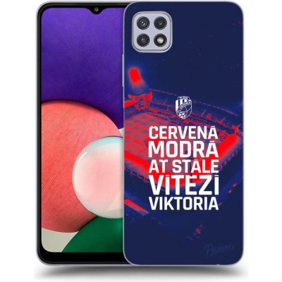 Picasee silikonové Samsung Galaxy A22 5G A226B - FC Viktoria Plzeň E černé