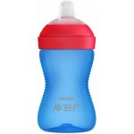 Philips AVENT SCF802/01 Hrneček s měkkou hubičkou 300 ml modrý – Sleviste.cz