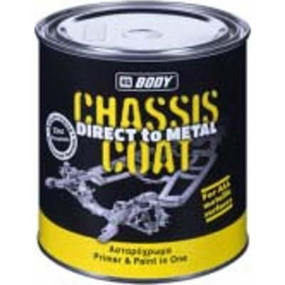 HB BODY 410 chassis coat vysokokvalitná alkydová barva 2 v 1 0,75L čierna – Zboží Mobilmania