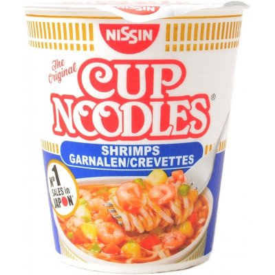 Nissin Cup Noodles Krevetová polévka 63 g – Zboží Mobilmania