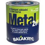 Balakryl metal 2v1 akrylátová antikorozní základní a vrchní barva na kov vodou ředitelná Bílá 0,7 kg – Zboží Mobilmania