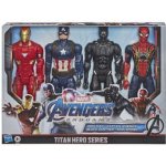 Hasbro Avengers Sada 4 Figurek Panter Iron Man Kapitan Amerika Spiderman – Zbozi.Blesk.cz