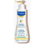 Mustela Bébé Dry Skin výživný čisticí gel s obsahem ochranného krému obnovující kožní bariéru pro děti od narození Hair & Body 300 ml – Zboží Dáma