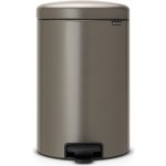 Brabantia NewIcon Pedálový koš 20 L platinová 114045 – Hledejceny.cz