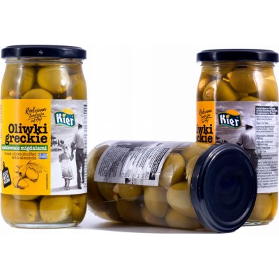 Kier Olivy řecké plněné mandlemi 370 ml – Zboží Dáma