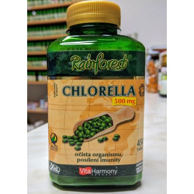 VitaHarmony Chlorella 500 mg 450 tablet – Zboží Mobilmania