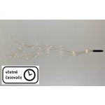 Nexos Vánoční dekorativní osvětlení drátky 200 LED teple bílé – Hledejceny.cz