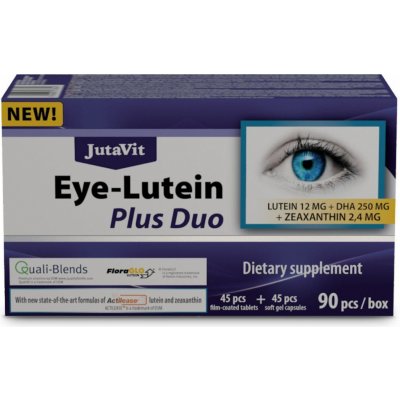 Jutavit Lutein komplex Plus Duo 45 tablet + 45 kapslí – Hledejceny.cz