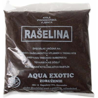 Aqua Exotic rašelina vláknitá náplň 150 g – Zboží Mobilmania