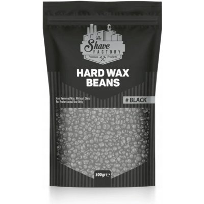 THE SHAVE FACTORY Depilační vosk černé perle 500 g – Zboží Dáma