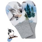Esito Rukavice softshell bezpalcové Ptáčci Růžová – Zboží Dáma