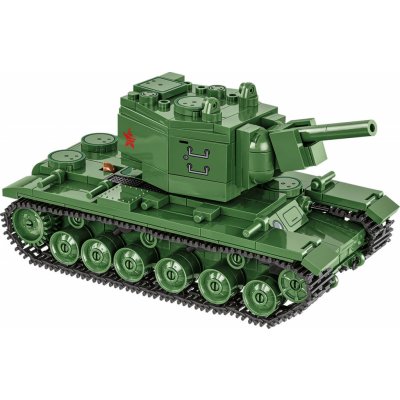 COBI 2731 World War II Ruský těžký tank Kliment Voroshilov KV-2 1:48 – Sleviste.cz