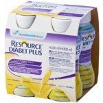 RESOURCE DIABET PLUS PŘÍCHUŤ JAHODA POR SOL 4X200ML – Hledejceny.cz