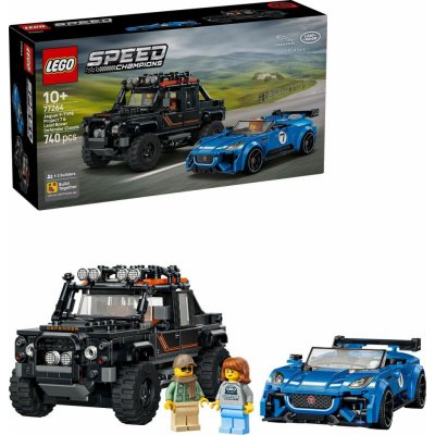 LEGO® SPEED CHAMPION 77264 Jaguar Project 7 a Land Rover Defender – Hledejceny.cz