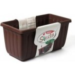 Plastia Samozavlažovací truhlík SIESTA LUX 40 Č – Zboží Mobilmania