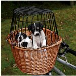 Trixie Přepravní koš na kolo s drátěnou kabinou do 5 kg 44 x 48 x 33 cm – Zboží Dáma
