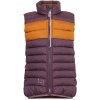 Kojenecká mikina a svetr Vaude Kids Limax Insulation Vest blackberry/brown