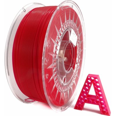 AURAPOL PLA – Malinová částečně transparentní 1,75 mm; 1 kg – Zboží Živě